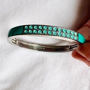Teal Bangle Bracelet